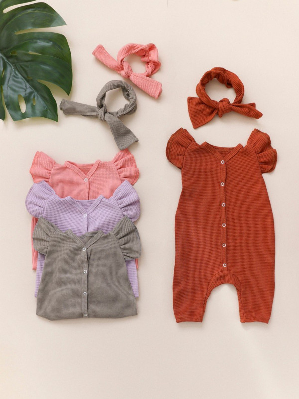  Комбинезон вафелька с крылышками + солоха Терракотовый 