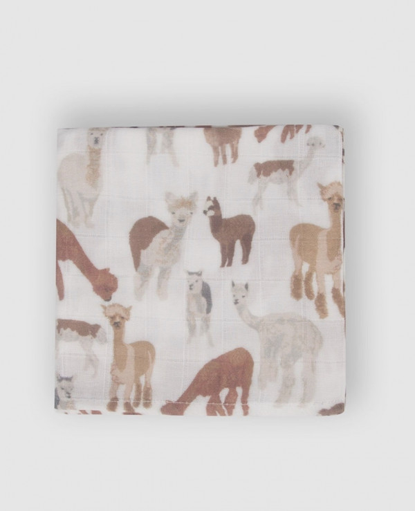  Муслиновая пеленка Альпака 80*80 см