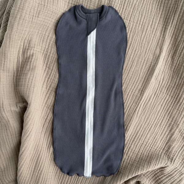 Пеленка-кокон (кашкорсе)  Темно-серый 