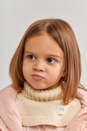  Манишка из меринос-кашемира Молочный 