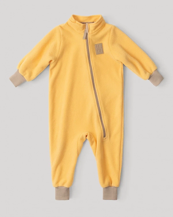 Флисовый комбинезон Leokid "Yellow Mellow"
