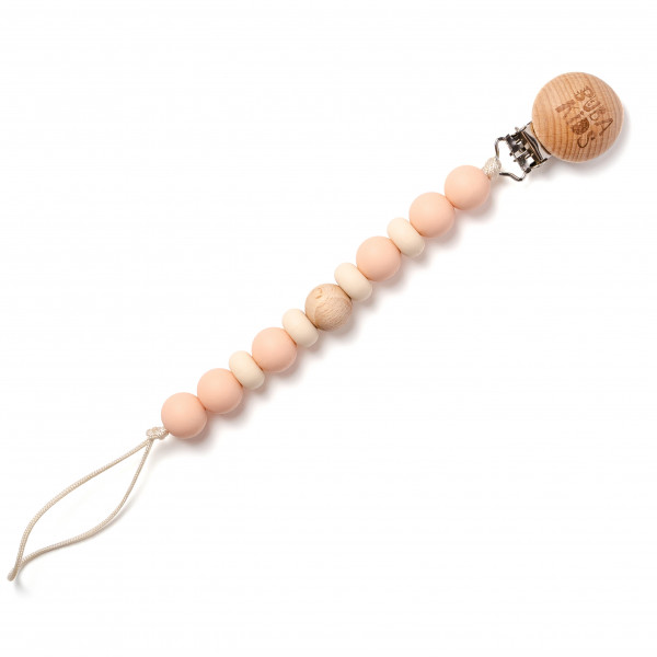 Держатель для пустышки Зефир Кремово-розовый