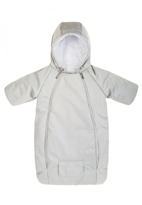 Конверт на выписку для новорожденного Уно Светло-серый 