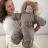 Комбинезон "Лапландия Вельвет-1" зимний, капучино