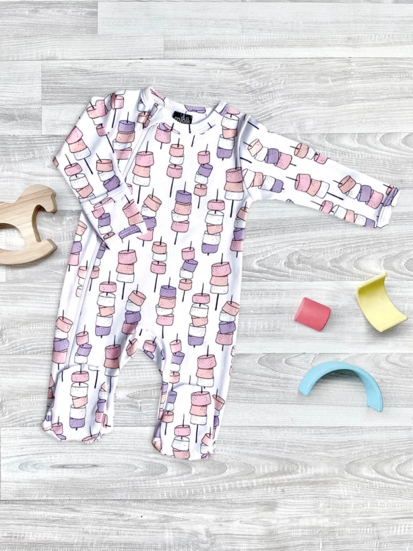 Комбинезон Mjölk Sleep and Play Маршмэллоу
