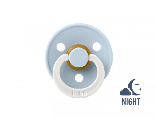  BIBS Colour Glow  Baby Blue 6-18 мес 