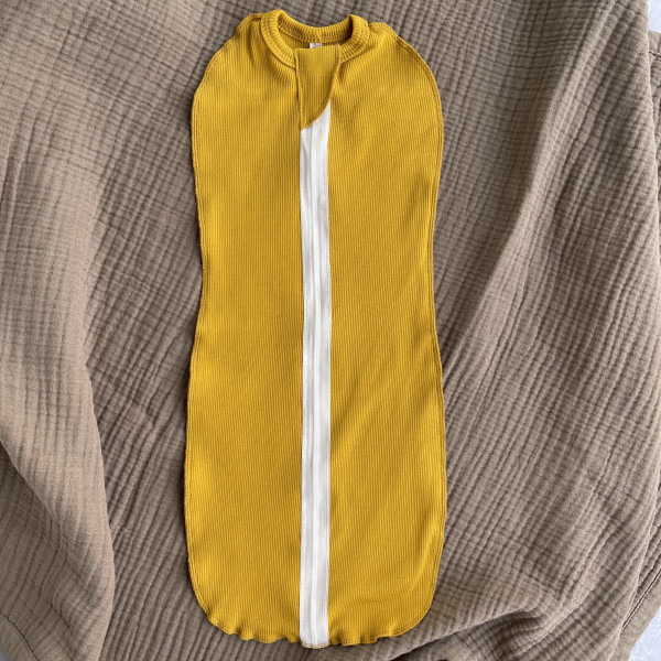 Пеленка-кокон (кашкорсе) Горчичный 