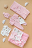 Комплект из 8-и предметов "ALPACA" на выписку нежно-розовый 