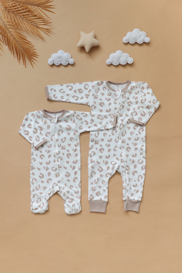 Комбинезон нательный для малыша Бежевый 