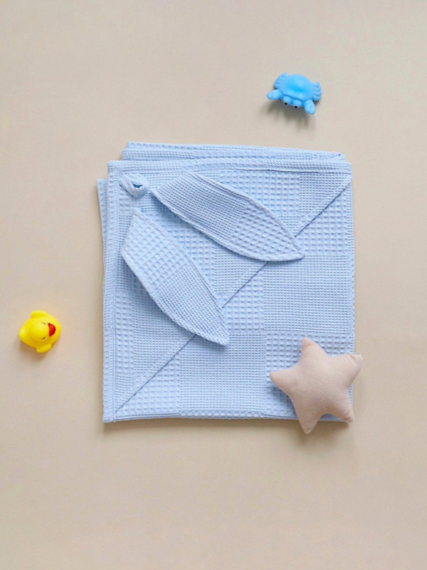 Уголок вафельный для малыша Голубой 