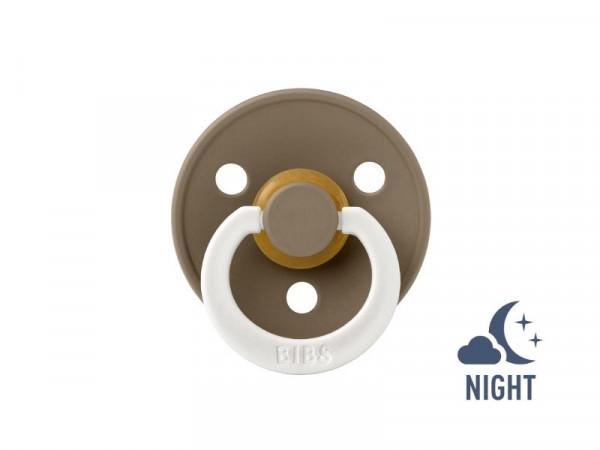BIBS Colour Glow  Dark Oak 6-18 мес 