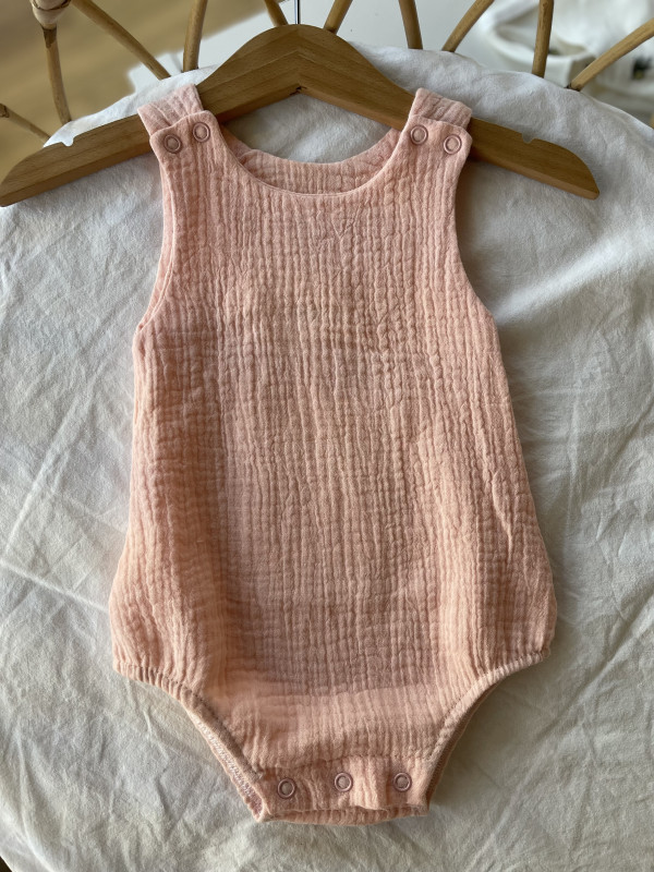 Боди жатка однотон Розовый
