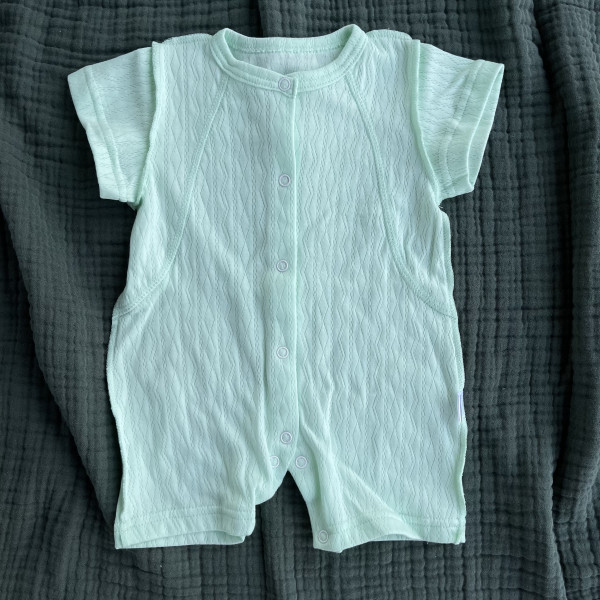 Песочник к/рукав ажур салатовый 