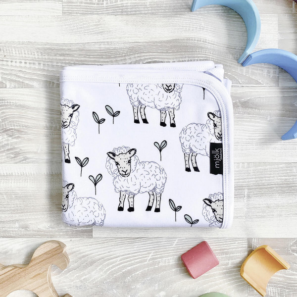 Двусторонний плед Mjölk Овечки 120*85 см 