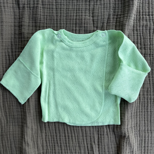 Распашонка Ажур салатовый 