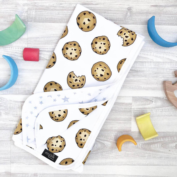 Двусторонний плед Mjölk Печенье 120*85 см 