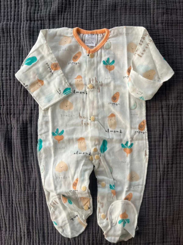 Комбинезон муслин Веселый огород