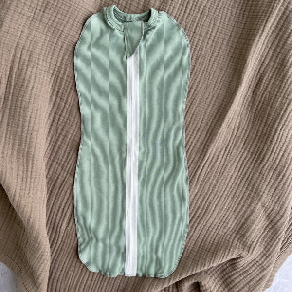 Пеленка-кокон (кашкорсе) Зелёный 