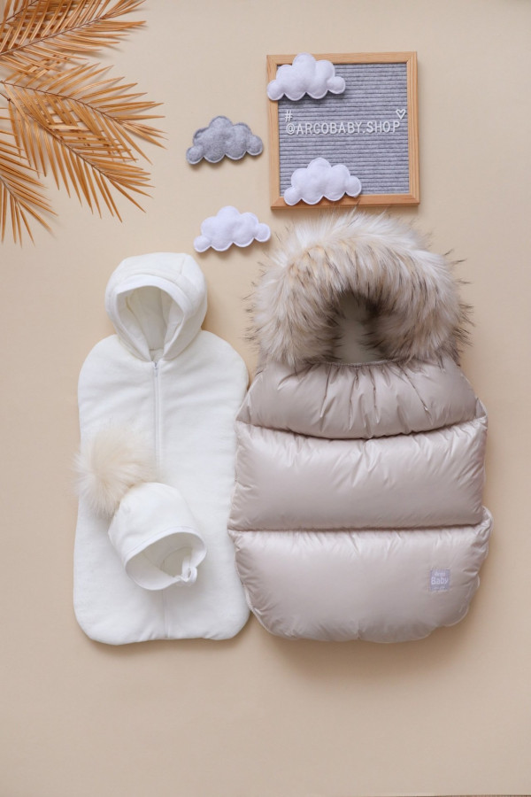 Комплект на выписку "WINTER" Grey Whisper