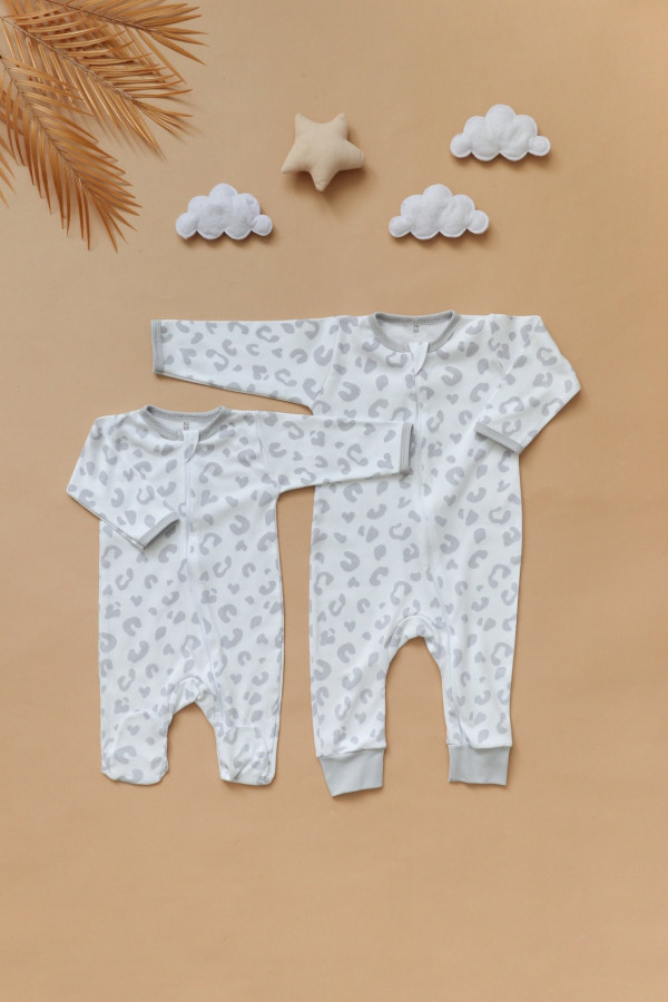 Комбинезон нательный для малыша Серый 