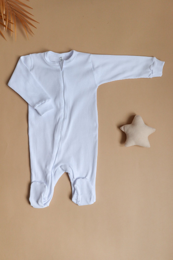 Комбинезон на молнии (Кашкорсе) Белый 