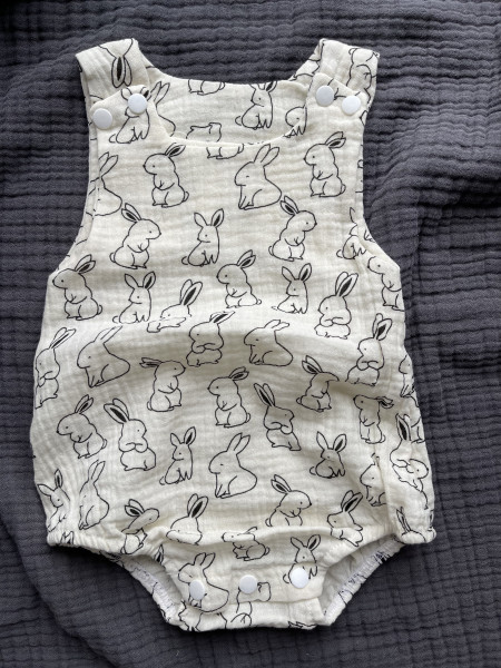 Боди из муслина жатка Зайка 