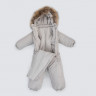 Комбинезон "Лапландия Вельвет-2"открытый, зимний, светло-серый