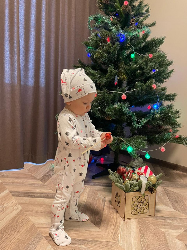 Слип на молнии Новый год