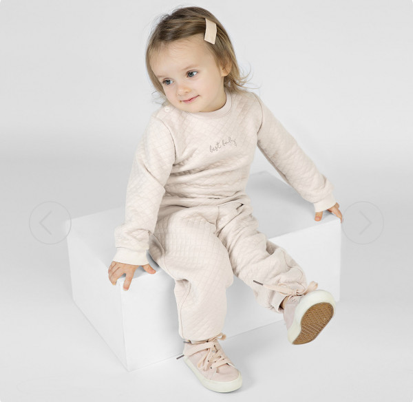 Костюм детский свитшот и брюки Бежевый 