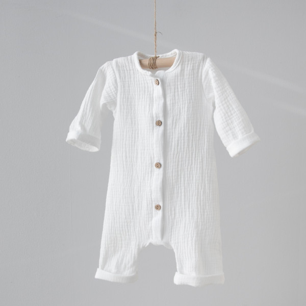 Комбинезон-слип "Муслин", молоко