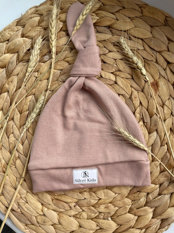 Шапочка-узелок Тауп грей