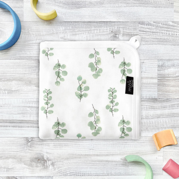 Двусторонний плед Mjölk Эвкалипт 120*85 см 