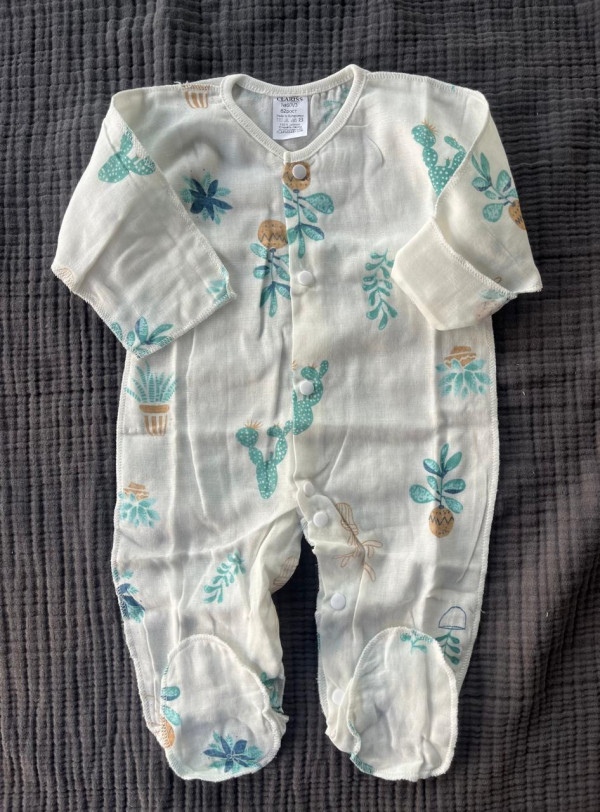  Комбинезон муслин Кактусы