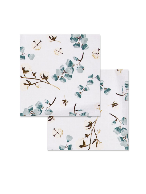 Салфетка муслиновая "Хлопок" 30х30см в уп 2 шт