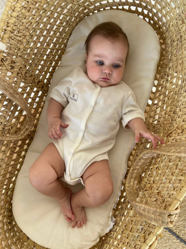 Боди короткий рукав Сахар