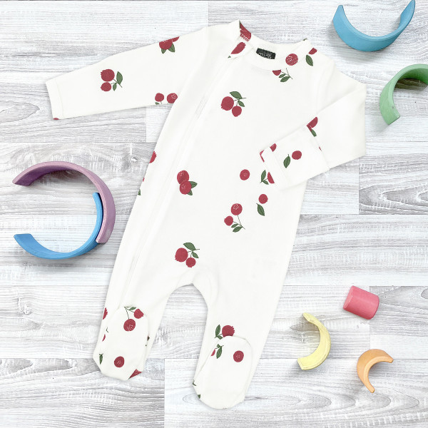 Комбинезон Mjölk Sleep and Play Брусника 