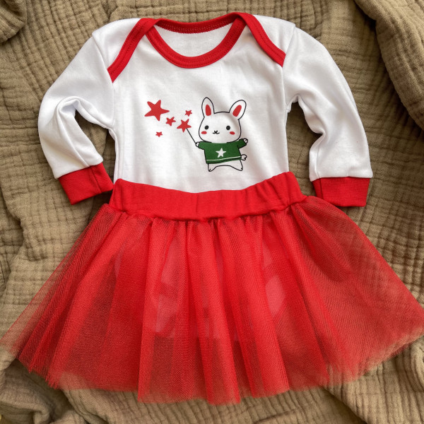 Боди и юбочка Новый год