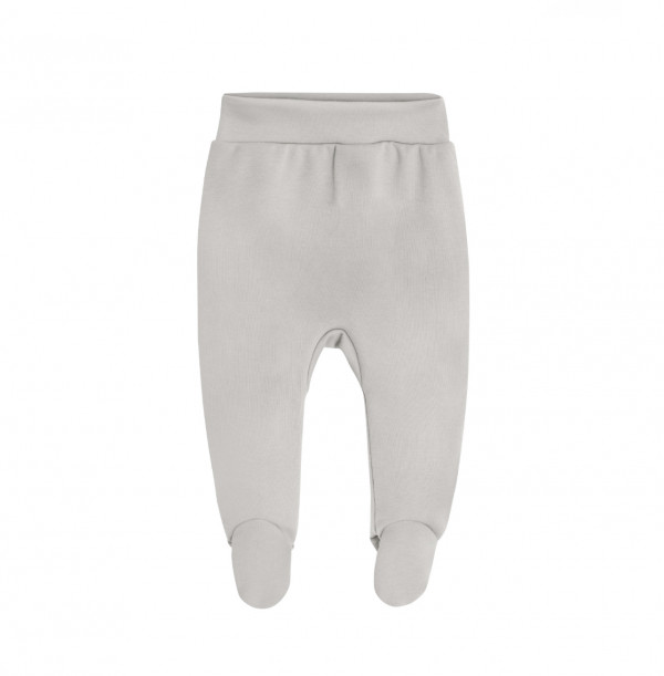 Ползунки с закрытыми ножками Светло-серый 