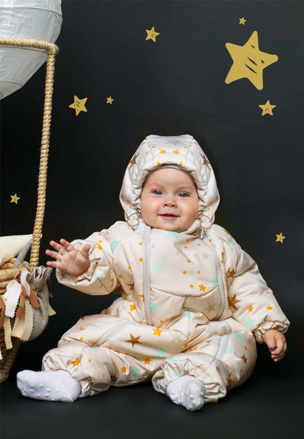 Демисезонный комбинезон Орион бежевый