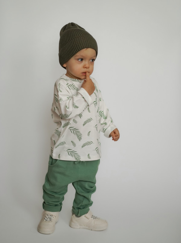 Трикотажные брюки Зелёный 