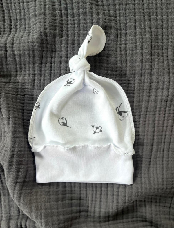  Шапочка-узелок Хлопок