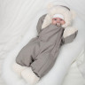 Комбинезон "Пушуня" демисезонный, капучино