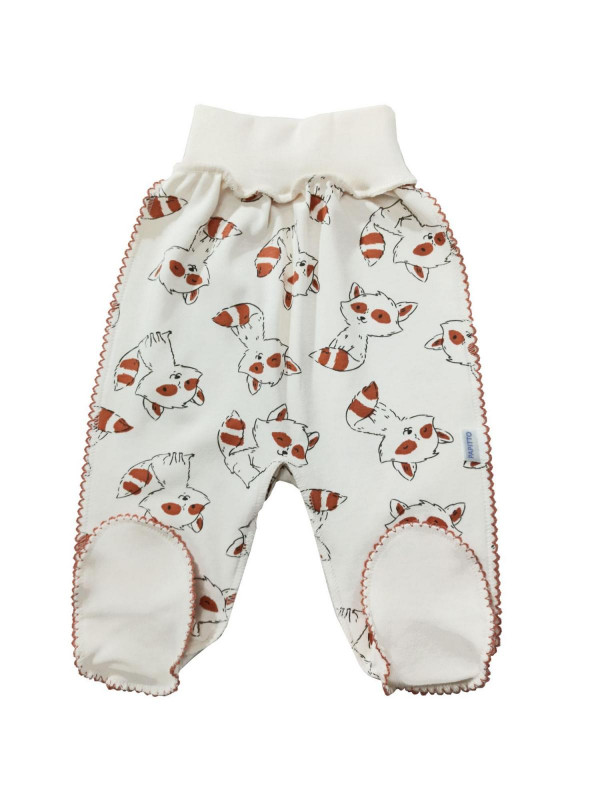 Ползунки на ш/резинке «Верные друзья» Енот охра 