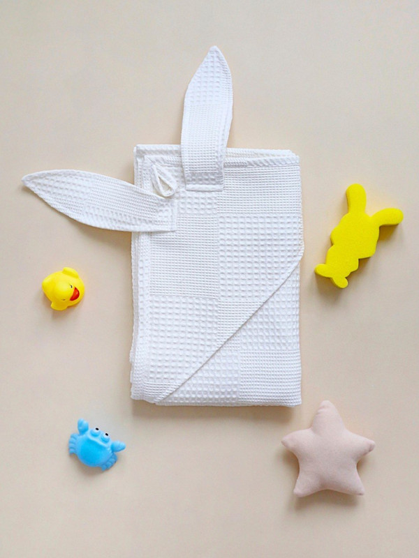 Уголок вафельный для малыша Молочный 