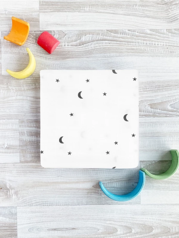 Муслиновая пелёнка Mjölk Ночное небо 110*110 см