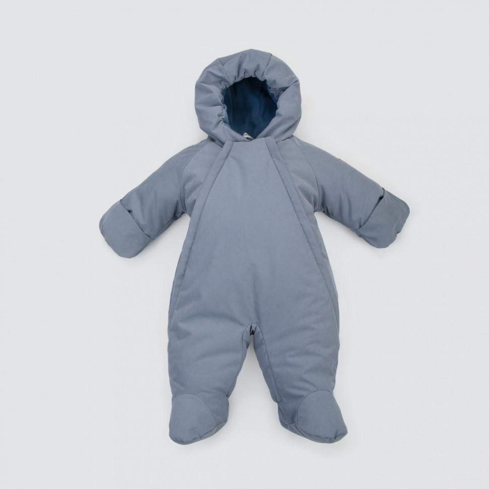 Комбинезон "Дивини-1" демисезонный, серо-голубой