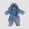 Комбинезон "Дивини-1" демисезонный, серо-голубой