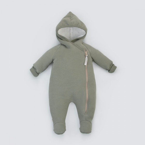 Комбинезон "Карамелле-1", футер, светлый хаки