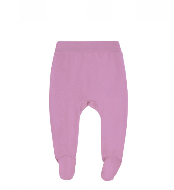 Ползунки с закрытыми ножками Пудровый 