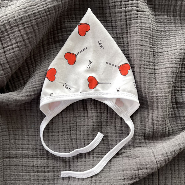 Чепчик гномик Сердце 